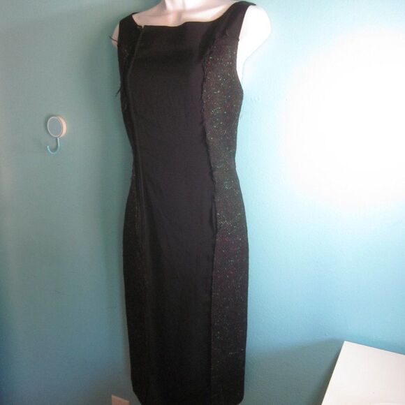 Vintage Dress Size S from Dayton Oval Room - Unique Perfect Cond. Midi Front Zip - Picture 1 of 14